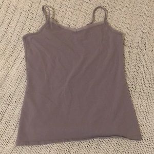 LAVENDER GRAY SPAGHETTI STRAP TOP